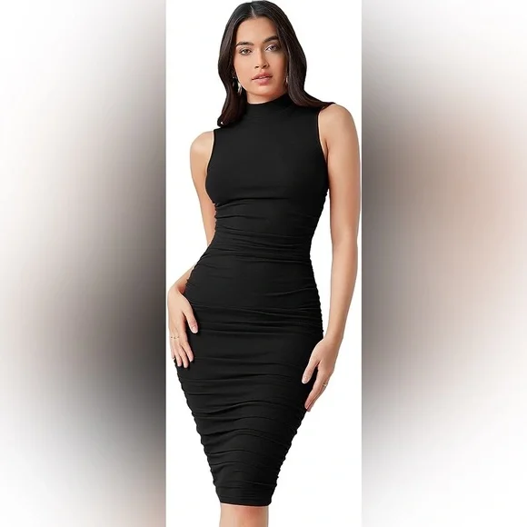 Forever 21 Dresses Forever Sleeveless Knee Length Ruched